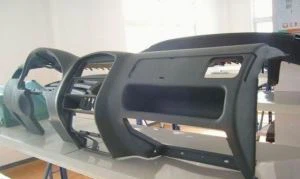 ABS plechový automobilový vnitřní požární odolnost